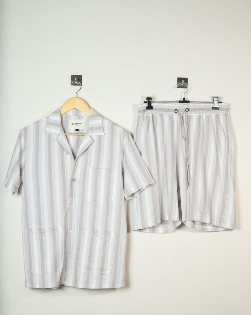 Sunny stripped set 3 pocket striped shirts for men