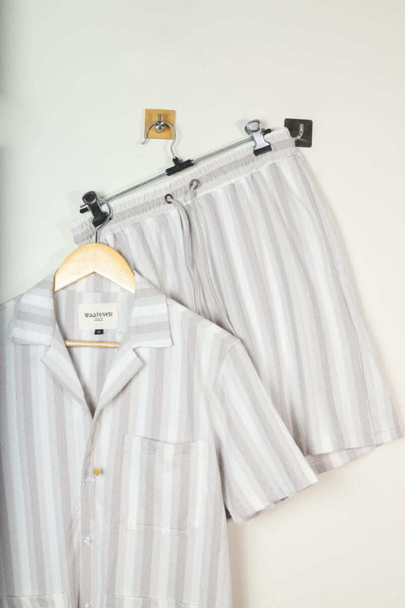 Sunny stripped set 3 pocket striped shirts for men