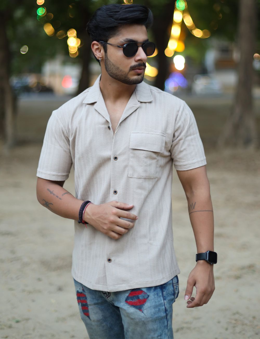 Buy Men's Classy Wave Shirt Body Fit Online Waatever Buy Men's Classy Wave Shirt Body Fit Online Waatever